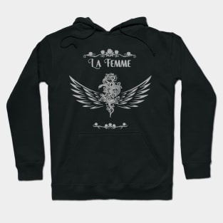 La Femme - snake and rose Hoodie